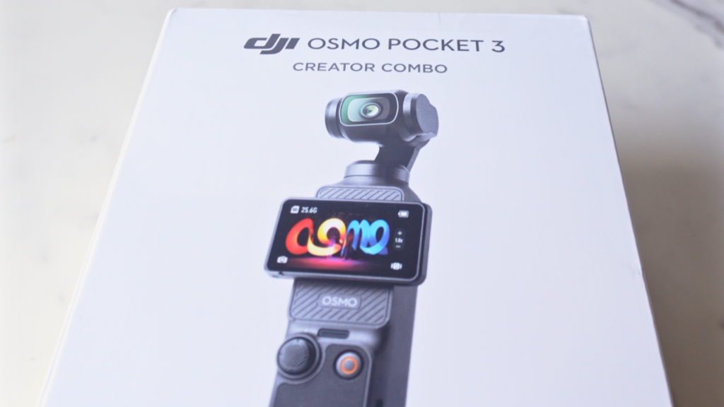 DJI Osmo Pocket 3 Creator Combo unboxing with wireless microphone