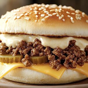 Big Mac Sloppy Joes