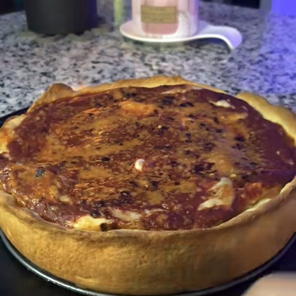 Chicago Style Deep Dish Pizza