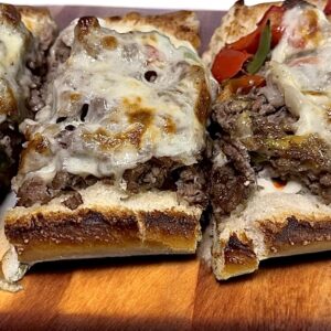 Philly Cheesesteak French Bread