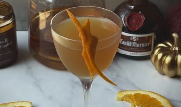 Bourbon Butter Pecan Sidecar