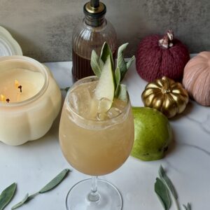 Butter Pecan Pear & Sage Spritz
