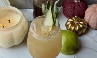 Butter Pecan Pear & Sage Spritz